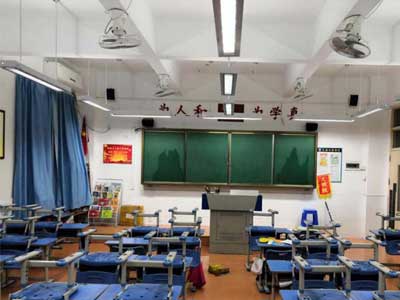 黃埔區科（kē）學城小學教室護眼燈光改造
