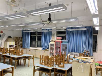 沙湧南小學學校美術室及計算（suàn）機室照明工程改造